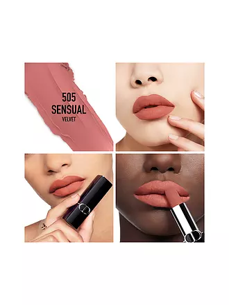 DIOR | Lippenstift - Rouge Dior Velvet Lipstick (724 Tendresse) | rosa