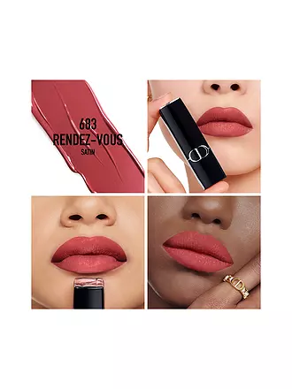 DIOR | Lippenstift - Rouge Dior Velvet Lipstick (824 Saint Germain) | hellbraun