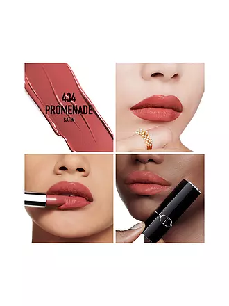 DIOR | Lippenstift - Rouge Dior Velvet Lipstick (854 Rouge Shanghai) | hellbraun