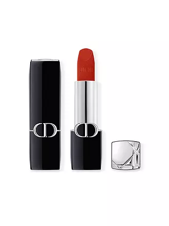 DIOR | Lippenstift - Rouge Dior Velvet Lipstick (854 Rouge Shanghai) | koralle