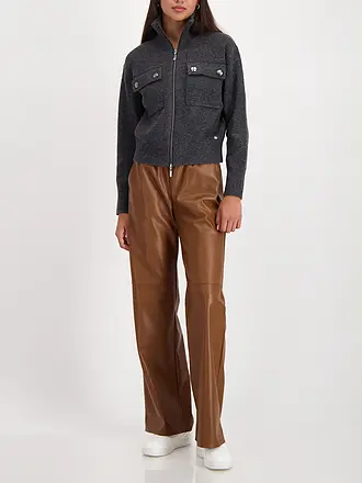 MONARI | Strickjacke | grau