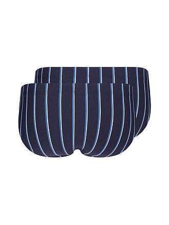 SKINY | Brasil Slip 2er Pkg Advantage Men Crownblue Stripe | grau