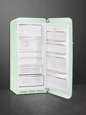 SMEG | Kühlschrank mit Gefrierfach 50s Retro Style Pastellgrün FAB28RPG5 | 