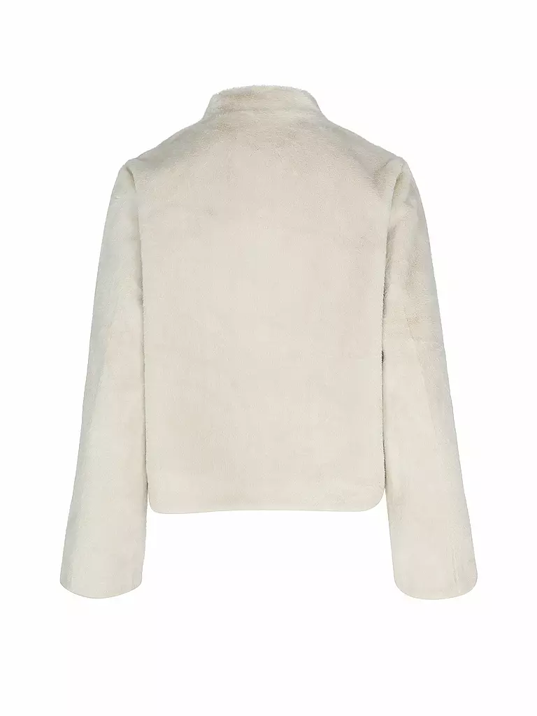 	 PRIDE TO BE | Jacke in Felloptik DANJA | creme