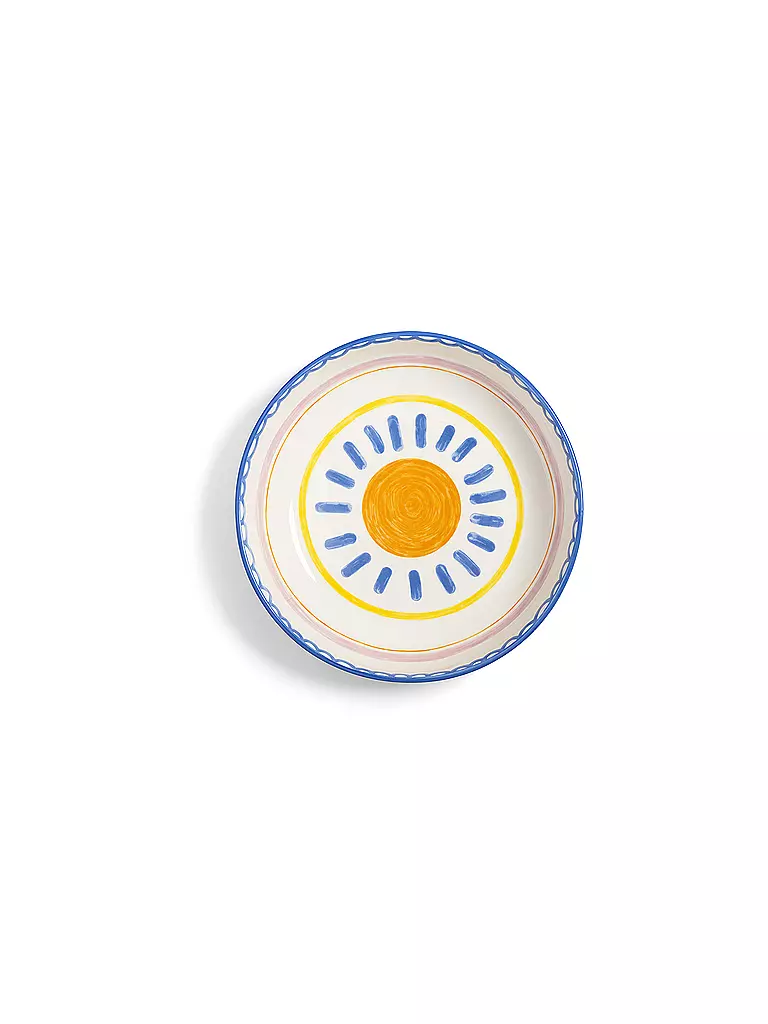 &K AMSTERDAM | Salatschüssel gross 30cm BOAVISTA Blau | blau