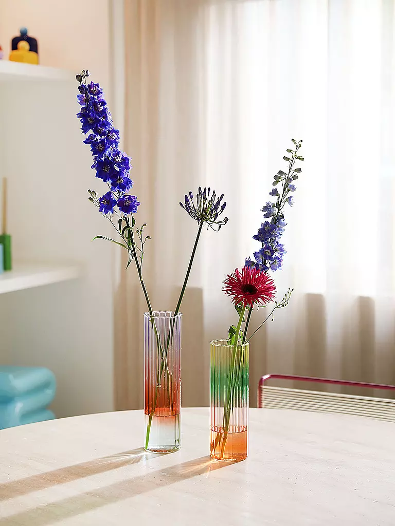 &K AMSTERDAM | Vase GRADIENT Large Bunt  | bunt
