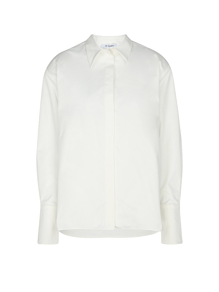 105 DEGREES Bluse THE SHIRT weiss | L