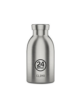 24BOTTLES | Thermoflasche - Clima Bottle 330ml Brushed Steel