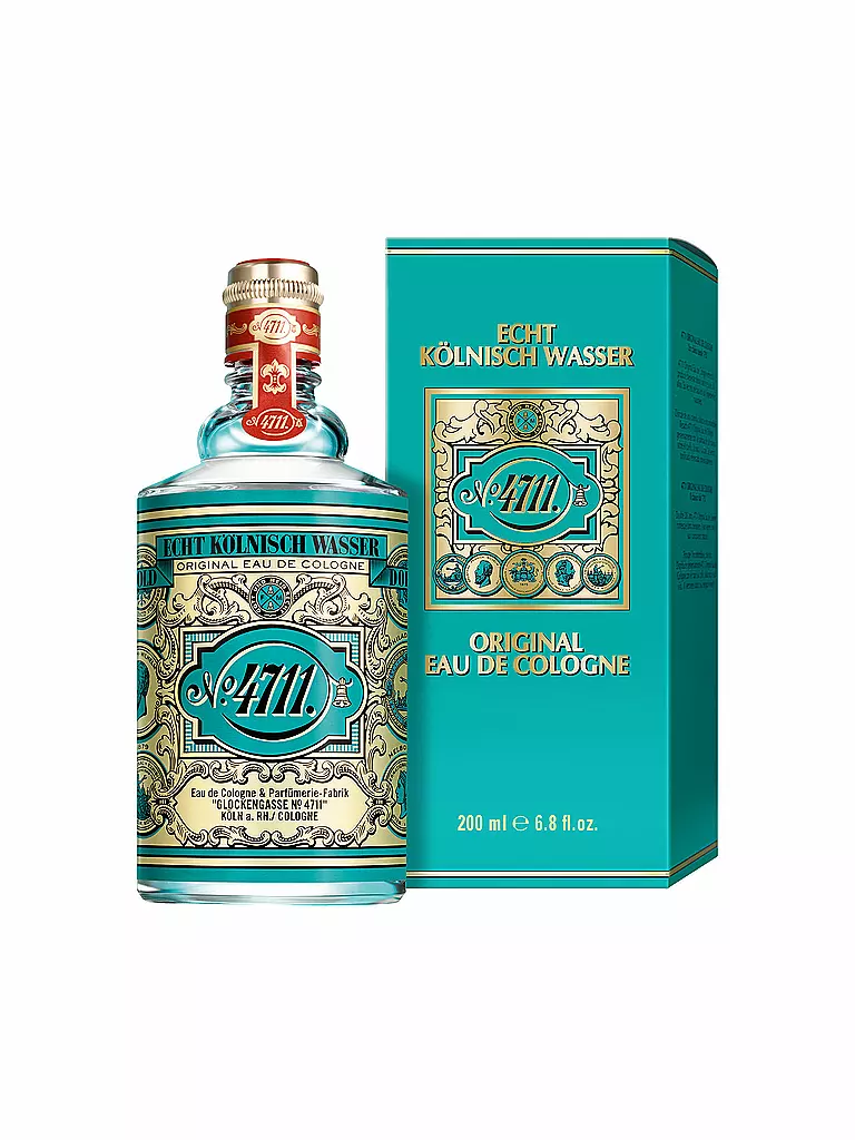 4711 | Echt Kölnisch Wasser Original Eau de Cologne Molanusflasche 200ml | keine Farbe