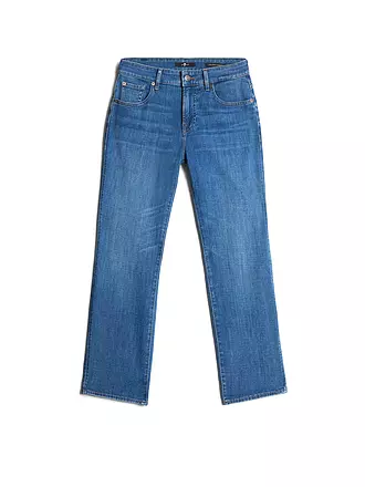 7 FOR ALL MANKIND | Jeans Straight Fit 7/8 CALIE | blau