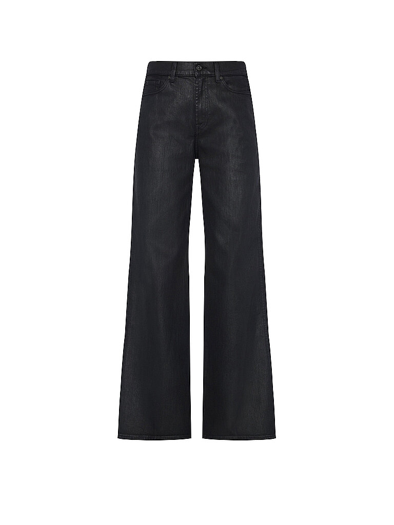 7 FOR ALL MANKIND Jeans Wide Leg Fit LOTTA  schwarz | 25