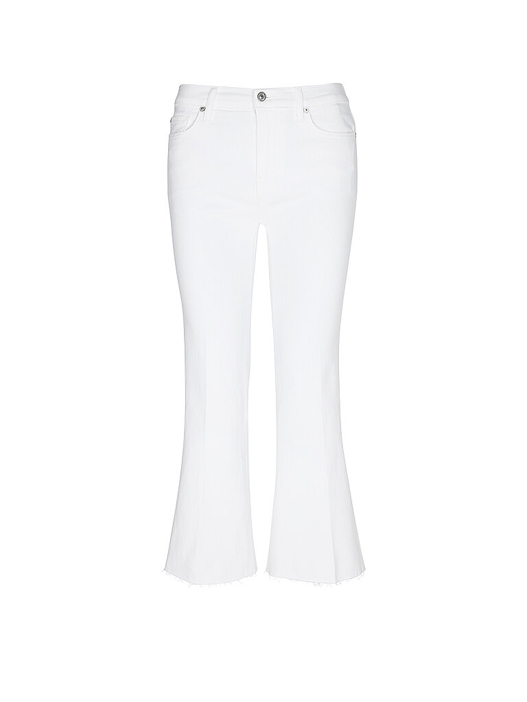 Jeans Flared Fit 7/8 DOJO creme 28 damen