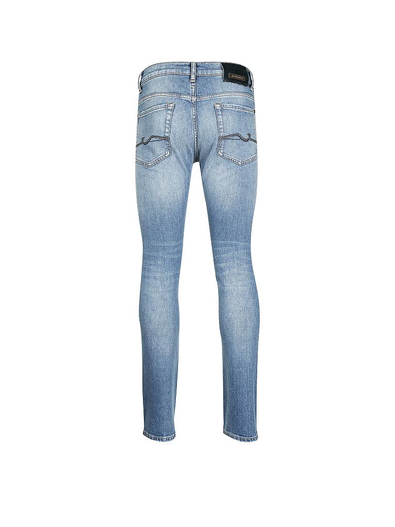 7 FOR ALL MANKIND | Jeans Skinny-Fit "Ronnie" | blau