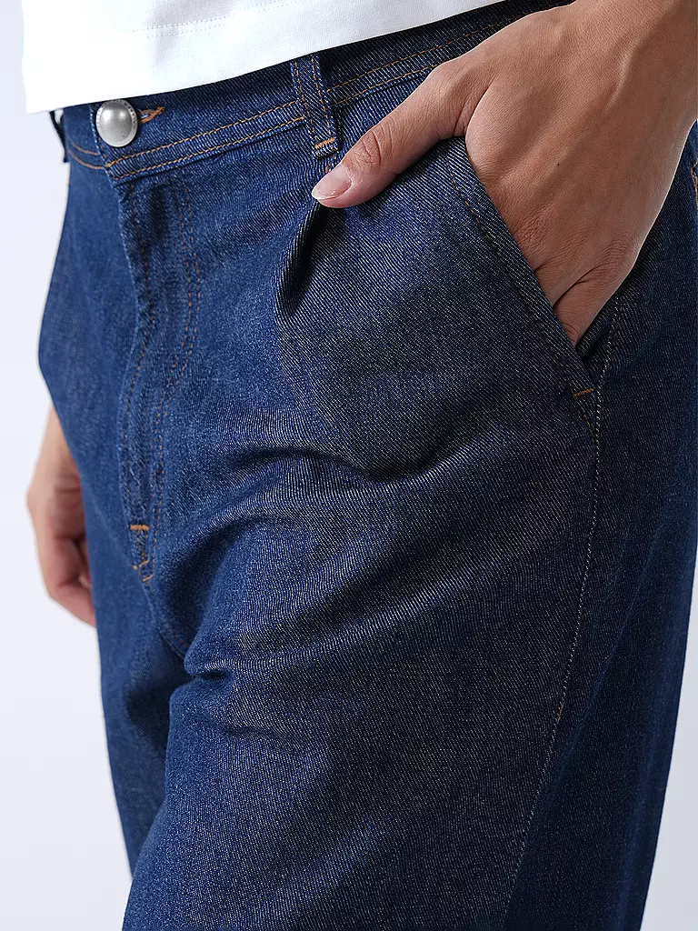 7 FOR ALL MANKIND | Jeans Wide Leg PLEATED | dunkelblau