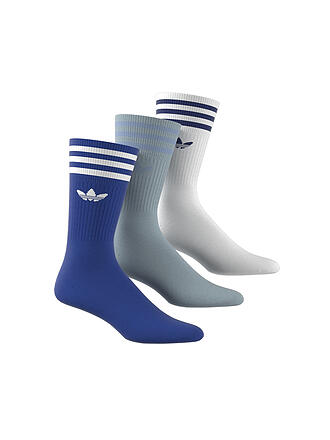 ADIDAS | Socken 3-er Pkg. White / Maggre / Selubl | blau