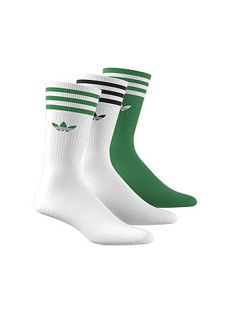 ADIDAS | Socken 3-er Pkg. White / Maggre / Selubl | grün