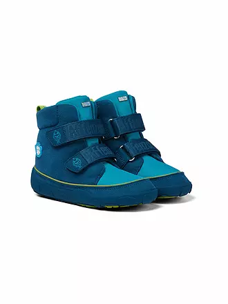 AFFENZAHN | Kinder Barfußschuhe - Boots Hai Jump Midboot | dunkelblau