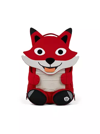 AFFENZAHN | Kinder Rucksack Große Freunde - Otter | rot