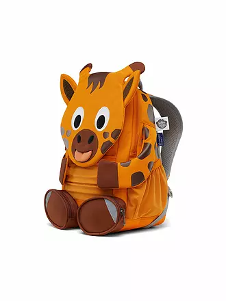 AFFENZAHN | Kinder Rucksack Großer Freund - Frosch | orange