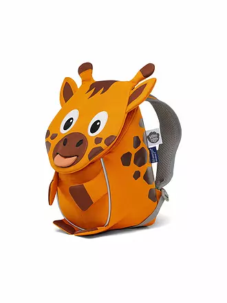 AFFENZAHN | Kinder Rucksack Kleine Freunde - Dinosaurier | orange