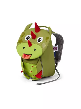 AFFENZAHN | Kinder Rucksack Kleine Freunde - Dinosaurier | grün