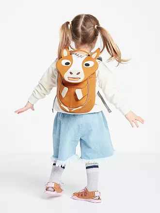 AFFENZAHN | Kinder Rucksack Kleine Freunde - Pferd | grau
