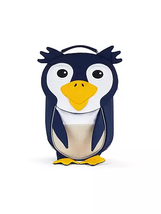 AFFENZAHN | Kinder Rucksack Kleine Freunde - Pinguin | blau