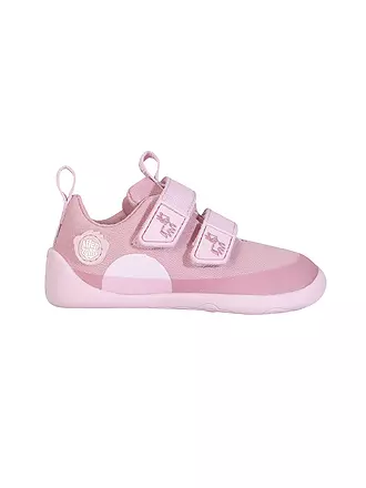 AFFENZAHN | Kinder Sneaker Barfußschuhe  COTTON LUCKY Vogel | rosa