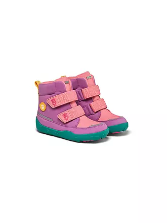 AFFENZAHN | Kinder Winterstiefel VEGAN COMFY Vogel | pink