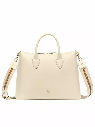 AIGNER | Ledertasche - Henkeltasche ZITA Medium# | creme