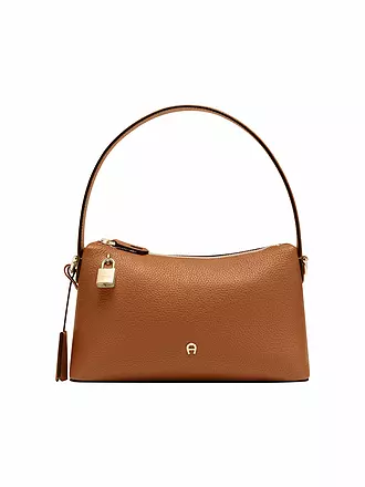 AIGNER | Ledertasche - Hobo Bag DELIA Small | braun