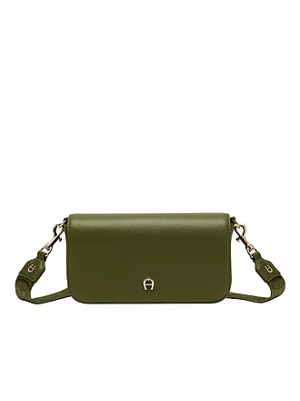 AIGNER | Ledertasche - Mini Bag ZITA Small | olive
