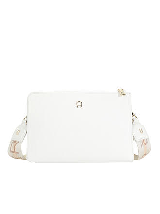 AIGNER | Ledertasche - Mini Bag ZITA | weiss