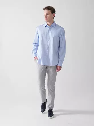 ALBERTO | Leinenhose JUMP | grau