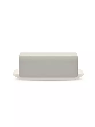 ALESSI | Butterdose Mattina 9,5cm Warmgrau | rot