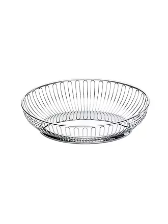 ALESSI | Drahtkorb oval 28cm | silber