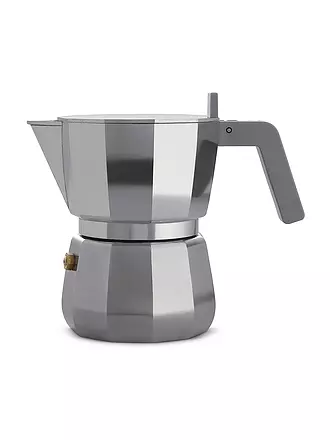 ALESSI | Espressomaschine Moka 3 Tassen | grau