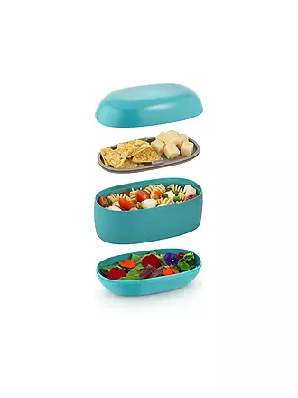 ALESSI | Frischhaltedose - Lunchbox Food a porter 19cm | blau