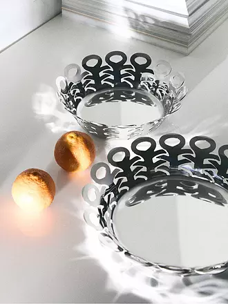 ALESSI | Korbschale VIMINI 27cm Edelstahl | silber