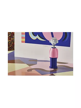 ALESSI | Korkenzieher ALESSANDRO M.Hellblau / Schwarz | bunt