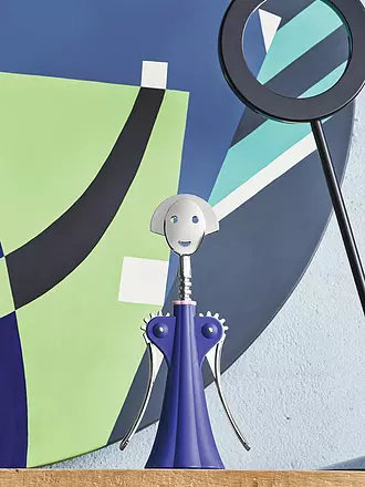 ALESSI | Korkenzieher Anna G. Rosa | blau