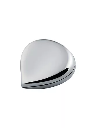 ALESSI | Pillendose Chestnut Edelstahl | silber