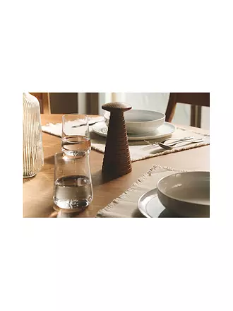 ALESSI | Salz-, Pfeffer- und Gewürzmühle YUCATAN Holz/Braun | braun