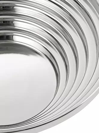 ALESSI | Schale rund MAYA 25cm Edelstahl | silber