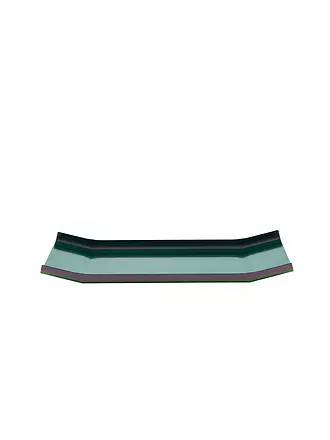 ALESSI | Tablett eckig ARRAN Gruen | lila