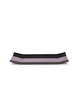 ALESSI | Tablett eckig ARRAN Lila | dunkelgrün