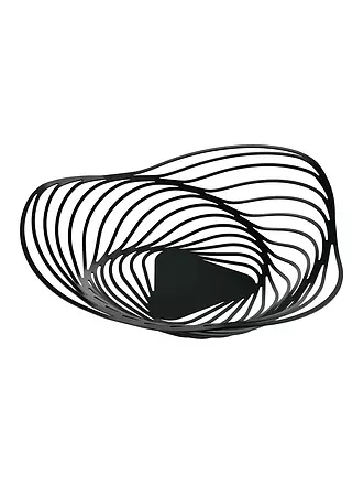 ALESSI | Tafelaufsatz Trinity 43cm | schwarz