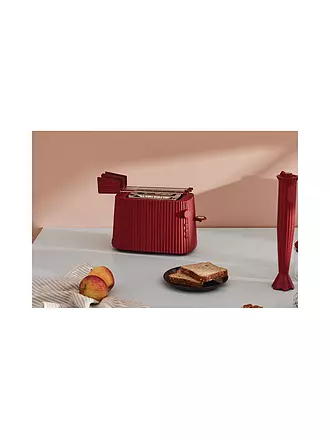 ALESSI | Toaster Plisse Rot MDL08 R | grau