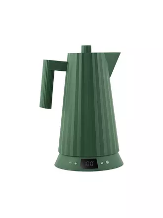 ALESSI | Wasserkocher 1,7l Plissee Th. Harz / Gruen | weiss
