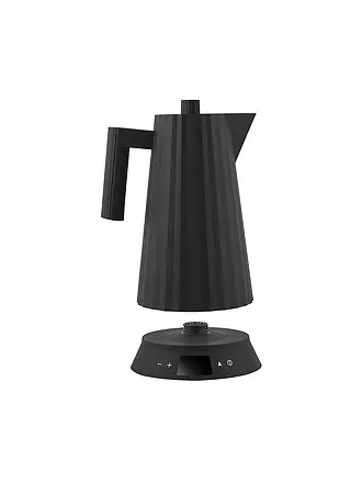 ALESSI | Wasserkocher 1,7l Plissee Th. Harz / Weiss | schwarz